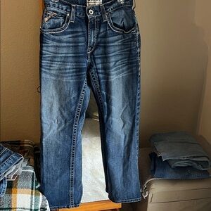 Ariat Men's Deep Blue Bootcut Jeans